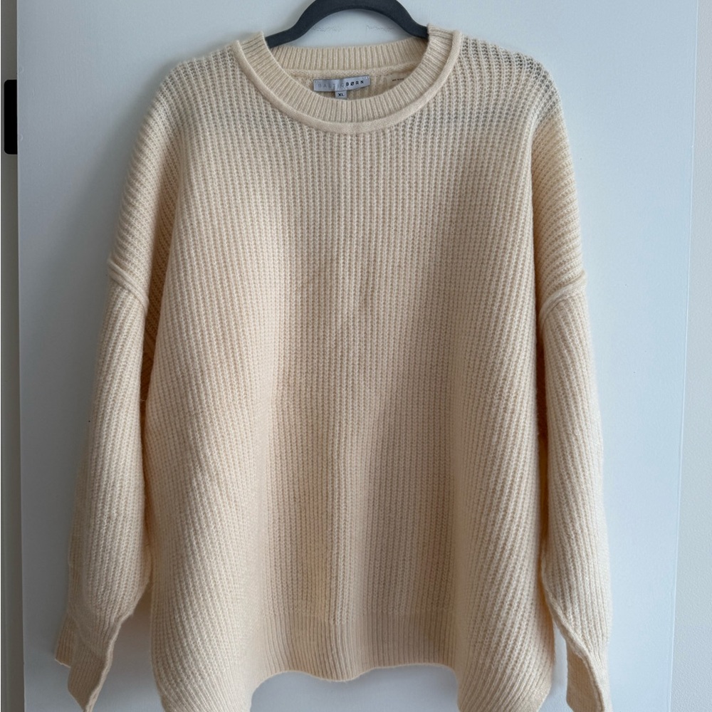 Baltic Born Cream Crew Neck Sweater